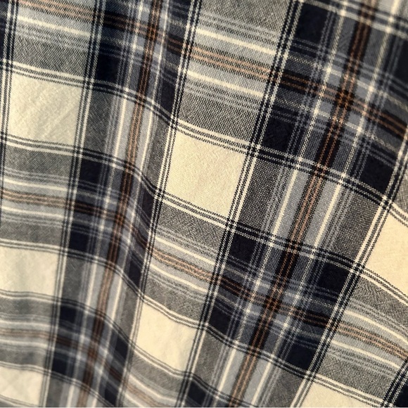 Carhartt Blue Plaid Button Down Relaxed Fit Shirt. Size 2XL. - Picture 5 of 9